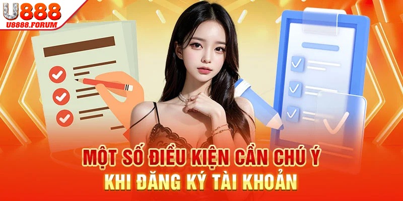 Điều kiện khi mở tài khoản thành viên trên U888